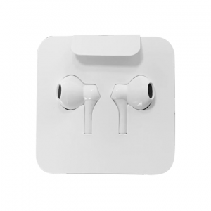 Headphones Stereo White Jack 3.5mm - Without blister