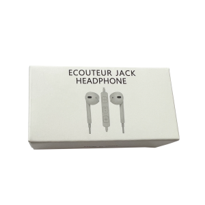 3.5mm Flat Jack Wired Headphones