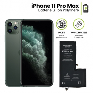 Batterie pour iPhone 11 Pro Max 3969 mAh