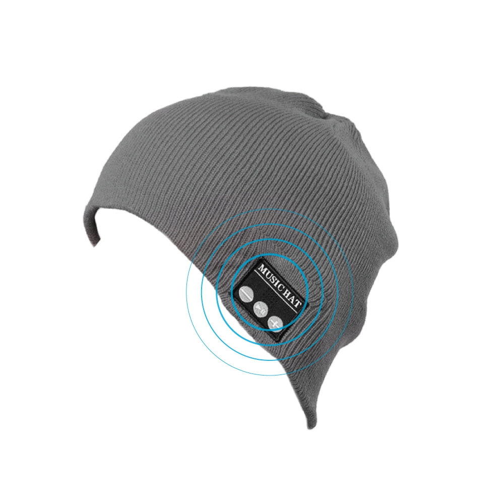 Bonnet écouteur Bluetooth Noir – Evetane