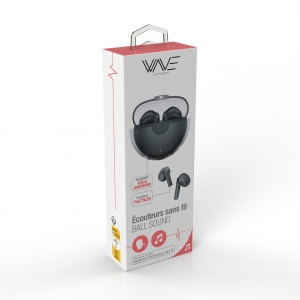 Bubble Sound Bluetooth Earphones with Charging Dock