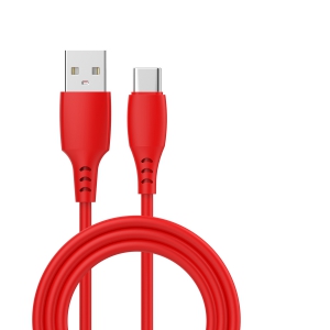 Câble Data 2,4A USB-C - 1M Liquid Silicone Fast Charge