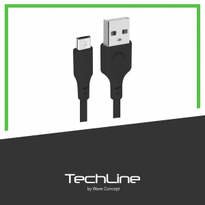 Cable Data Micro USB 2A 1 Metre Tech Line