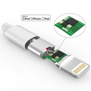 Câble Lightning Certifié MFi pour iPhone 5/6/7/8/X/XS/XS MAX/XR