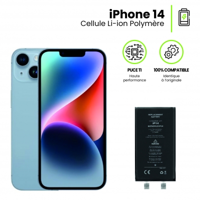 Cellule pour iPhone 14 3279 mAh