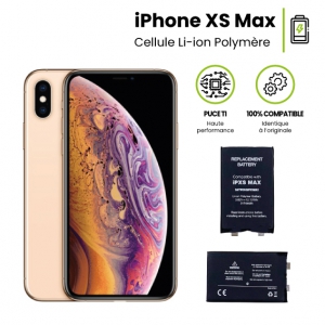 Cellule pour iPhone Xs Max 3174 mAh