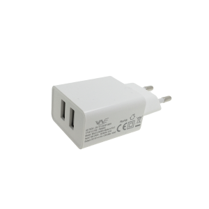 Chargeur secteur 2 usb 2,4A Tech Line