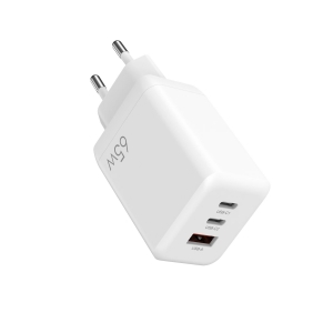 Chargeur Secteur 65W 1 USB-A & 2 USB-C Fast Charge