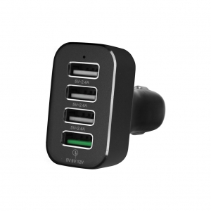 Chargeur Voiture 4 ports USB Quick Charge 3.0 9.6A