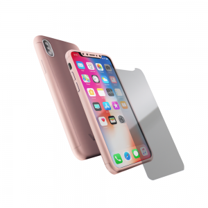 Coque 360 en Rubber pour iPhone X