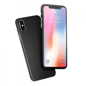 Cover 360° en Rubber pour iPhone X/XS