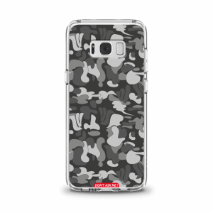 Cover en TPU \ Don\'t Ask Me\  Dark Grey pour Samsung Galaxy Série J