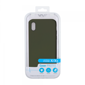 Cover Premium Silicone pour iPhone X/XS