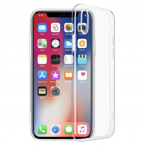 Cover Protect Soft Crystal pour iPhone X/XS
