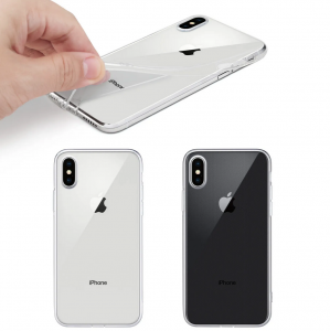 Cover Protect Soft Crystal pour iPhone X/XS