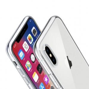 Cover Protect Soft Crystal pour iPhone X/XS