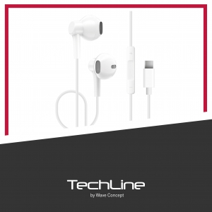 Ecouteur Filaire USB-C Tech Line