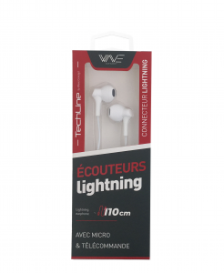Ecouteur Lightning Bluetooth Tech Line