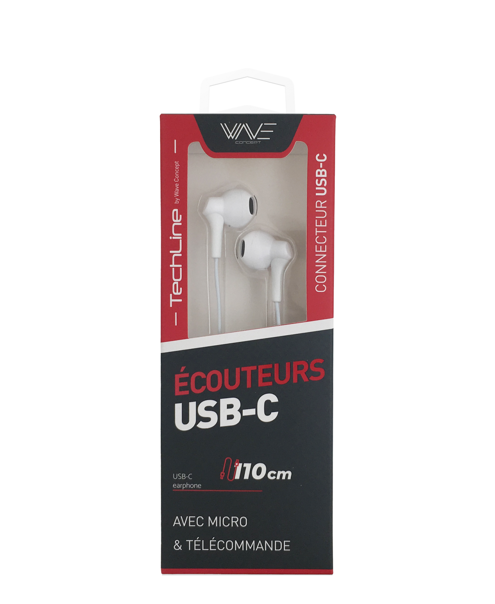 Ecouteurs Filaires USB-C Tech Line