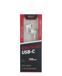 Ecouteur USB-C Bluetooth Tech Line