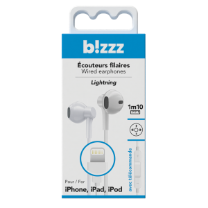 Ecouteurs Lightning Area Bluetooth White