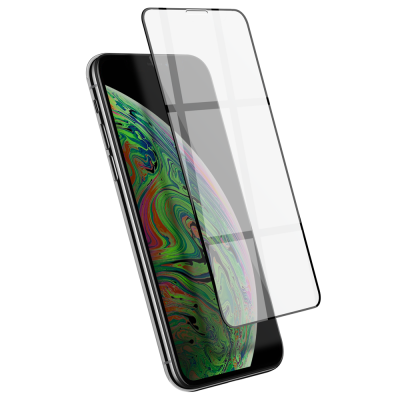 Film en verre tremp� 6D pour iPhone XS MAX Black