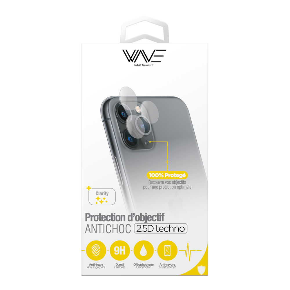 Vitre de protection écran en verre trempé 3D pour iPhone 11 Pro Max - Vitre verre  trempé et Film - GENERIQUE