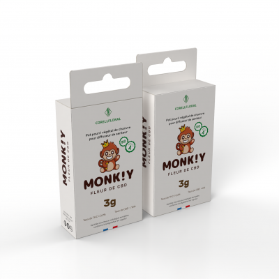 Fleurs de chanvre 3gr - Graines Monkey en box