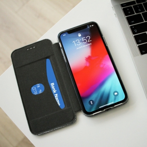 Folio Canvas Wallet case pour iPhone XR