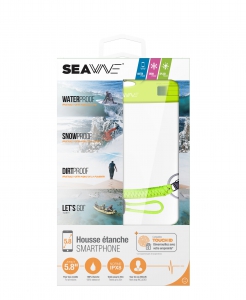 Housse Waterproof SeaWave taille jusqu\'a 6.5 pouces