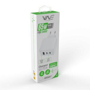 Mains charger 1 port Type-C 20W - Without blister