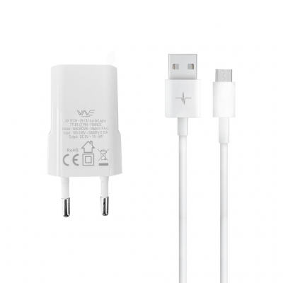 Pack Chargeur Secteur 5W + Cable Micro Usb - 8062849