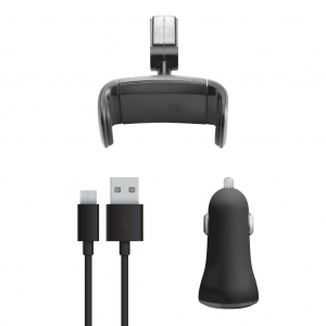 Pack Easy Drive Micro USB = Support + Câble + Chargeur Voiture