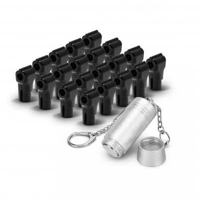 Pack Secure - 1 Cle Magnetique & 20 Stop Broches 