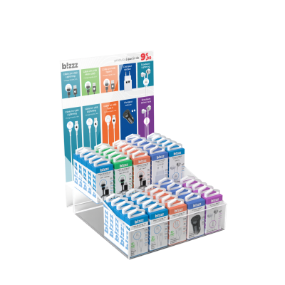 Pr�sentoir & support Bizzz en Plexiglass Mercure V2