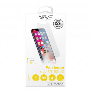 Protection d\\\'écran pour iPhone X/XS en verre trempé antichoc