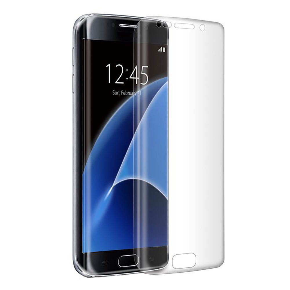 Protection d'ecran pour Samsung Galaxy S7 edge en verre trempe antichoc  curved