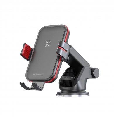 Slide Car Holder with Qi Technology 10W for Air Vent