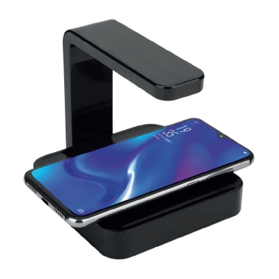 St�rilisateur Uv & Chargeur � Induction pour Smartphones 