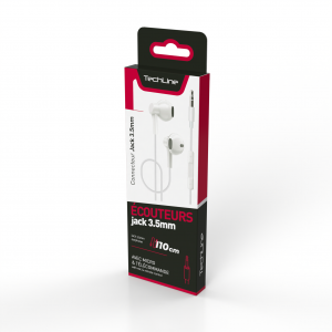 Tech Line 3.5mm Jack Wired Earphones